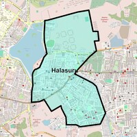 Halasuru Map