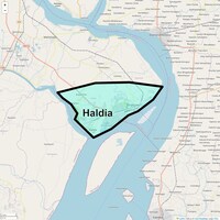 Haldia Map