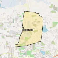 Hallehalli Map