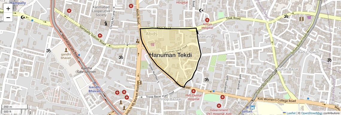 Hanuman Tekdi,Hyderabad