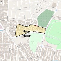 Hanumanth Nagar Map