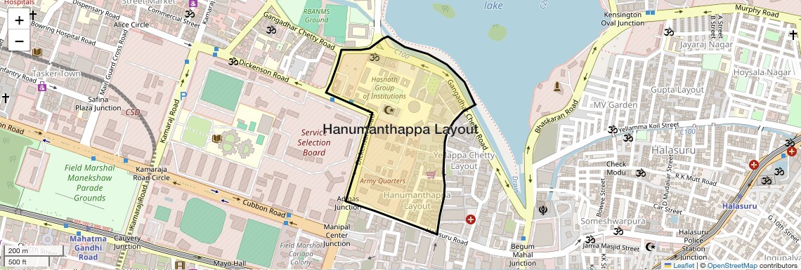 Hanumanthappa Layout,Bangalore