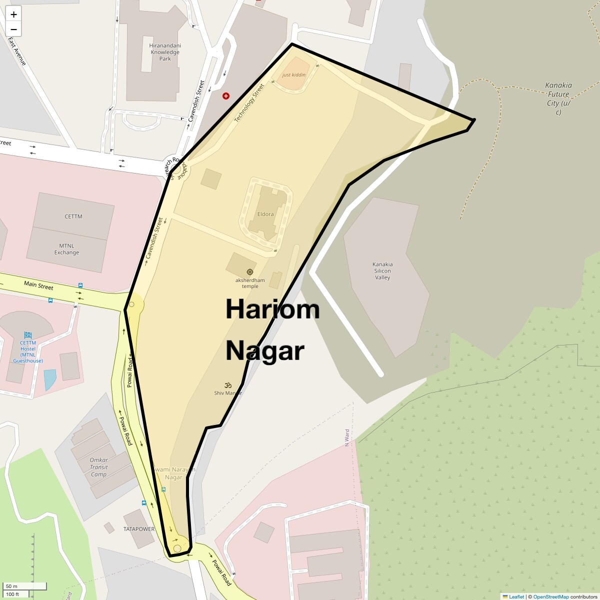 Check Time Travel of Hariom Nagar, Mumbai