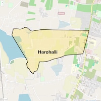 Harohalli Map