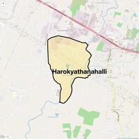 Harokyathanahalli Map