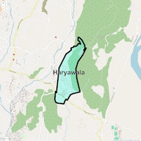 Haryawala Map