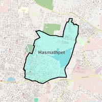 Hasmathpet Map