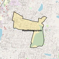 Hasthinapuram Map