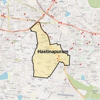 Hastinapuram Map