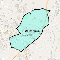 Hathibarkala Salwala Map