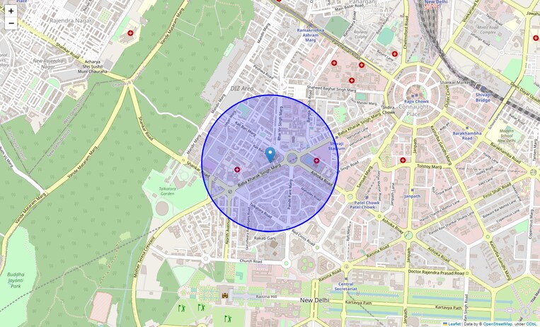 Location Map of Havelock Square