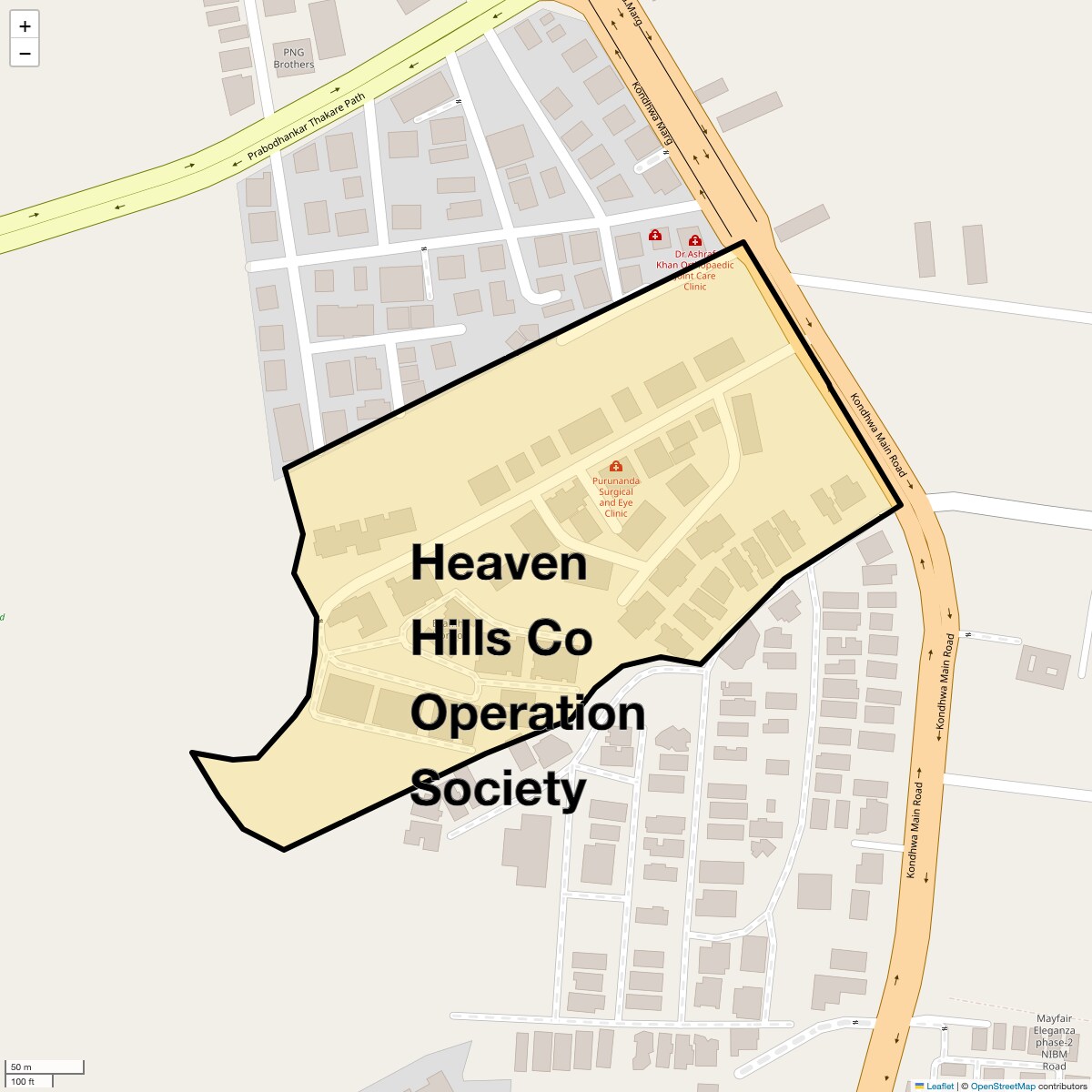 Heaven Hills Co Operation Society,Pune
