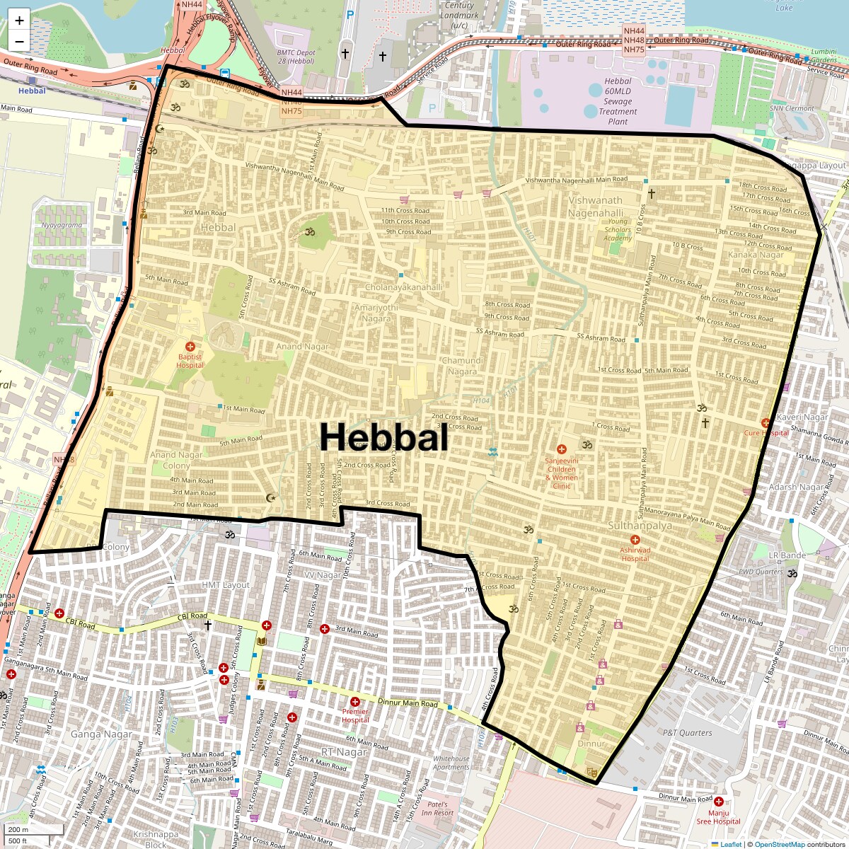 Check Time Travel of Hebbal, Bangalore