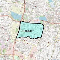 Hebbal Map