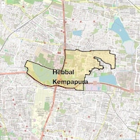 Hebbal Kempapura Map