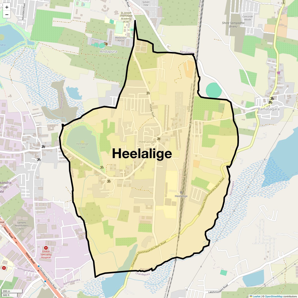 Heelalige Map