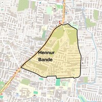 Hennur Bande Map