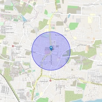 Hennur Road Map