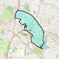 Hi Tech City Map