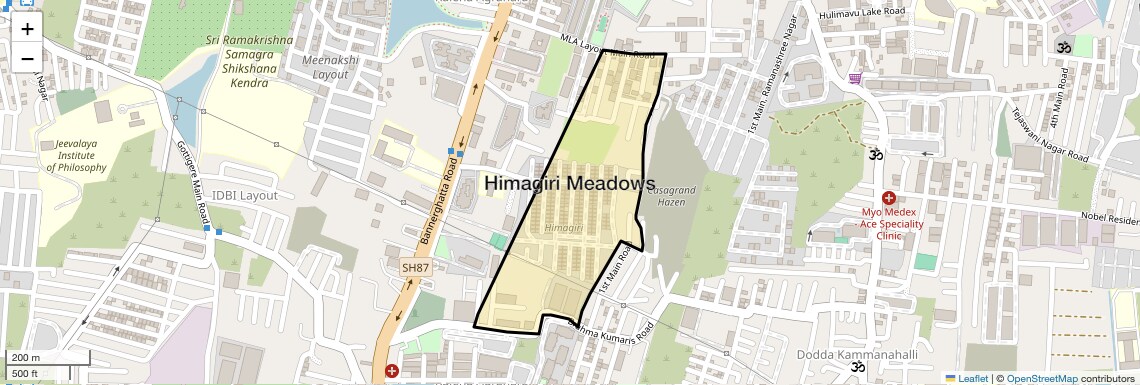 Check Time Travel of Himagiri Meadows, Bangalore