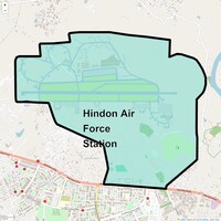 Hindon Air Force Station Map