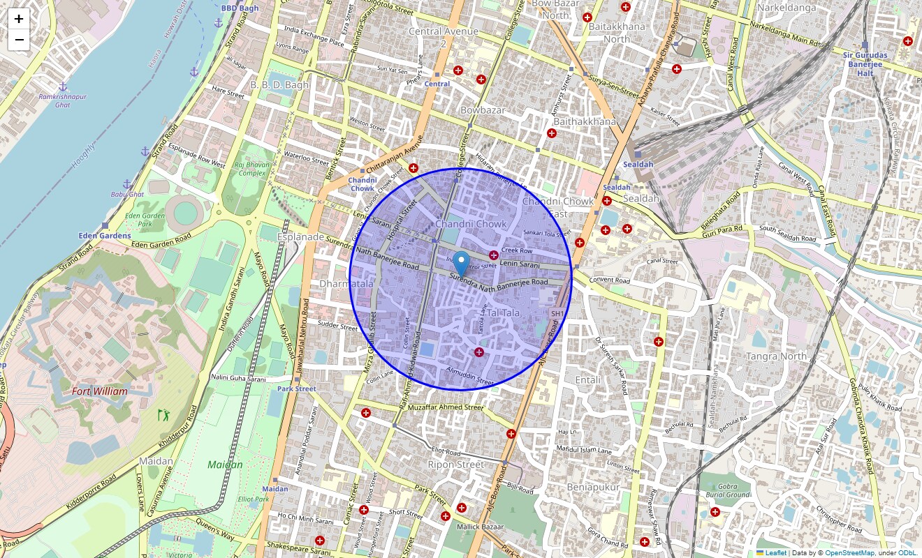 Ho Chi Minh Sarani Map