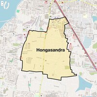 Hongasandra Map