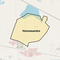 Honnasandra Map