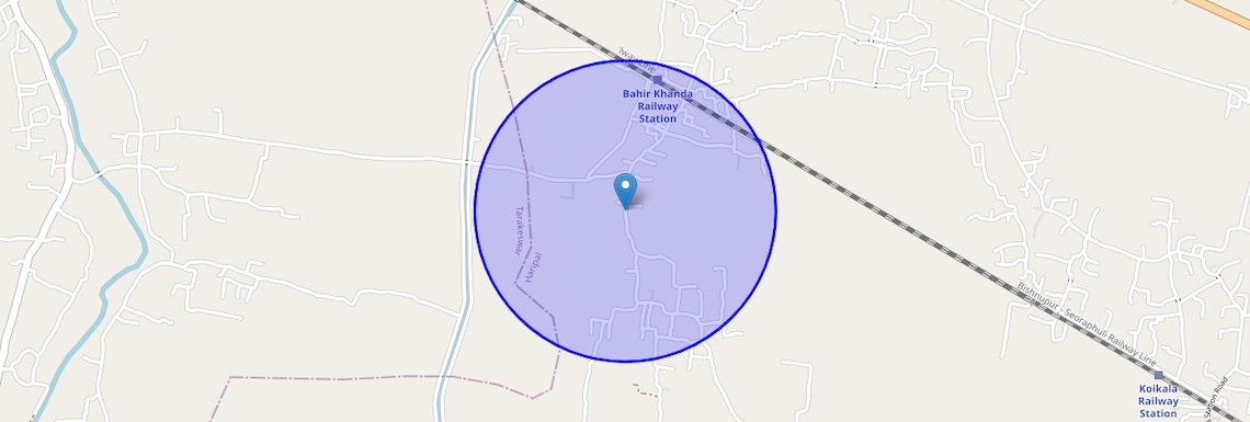 Location Map of Hooghly, Kolkata