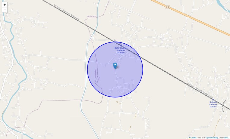 Location Map of Hooghly
