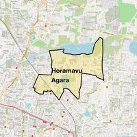Horamavu Agara Map