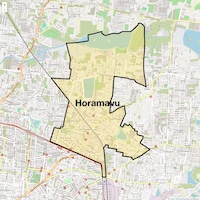 Horamavu Map