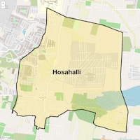 Hosahalli Map