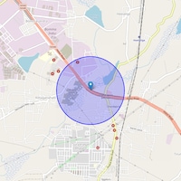 Hosur Road Map