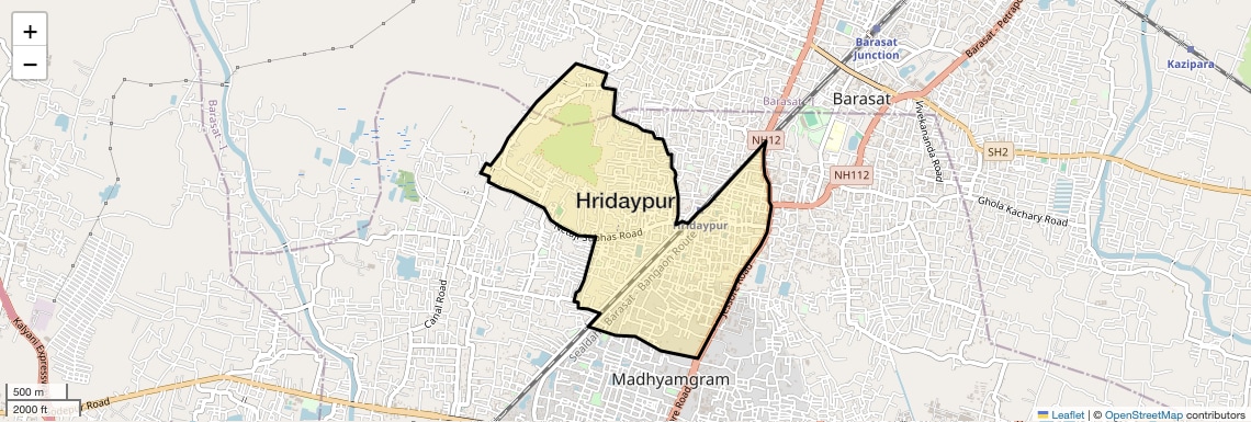 Check Time Travel of Hridaypur, Kolkata