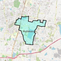 Hulimavu Map
