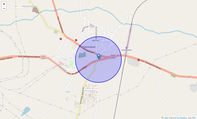 Location Map of Humnabad