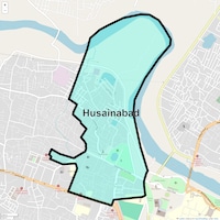 Husainabad Map