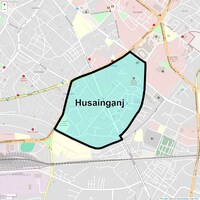 Husainganj Map