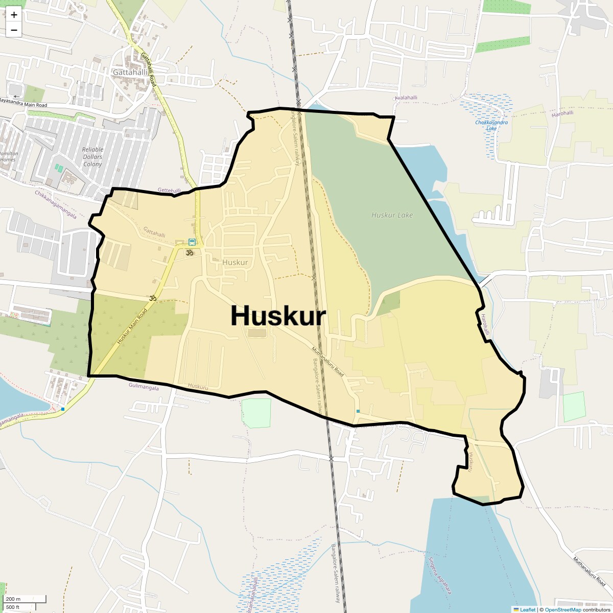 Check Time Travel of Huskur, Bangalore