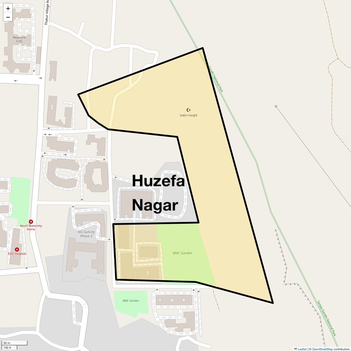 Check Time Travel of Huzefa Nagar, Mumbai