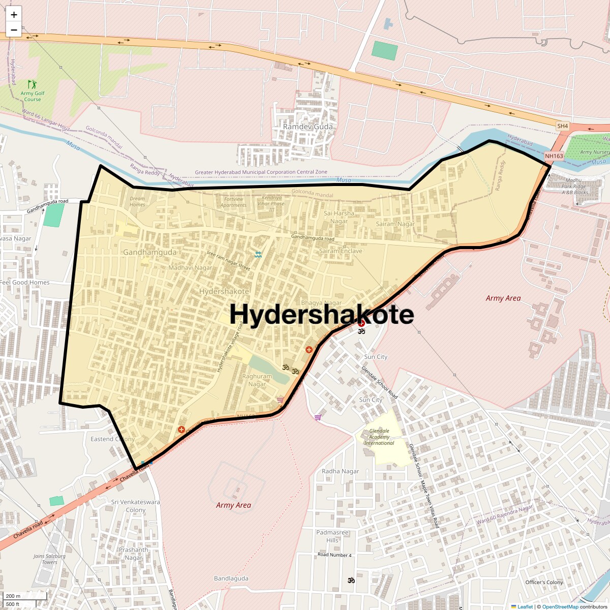 Check Time Travel of Hydershakote, Hyderabad