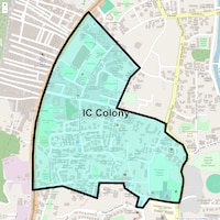 IC Colony Map