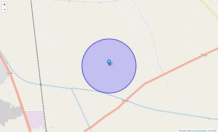 Location Map of Inderjeet Khera