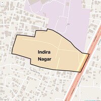 Indira Nagar Map