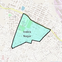 Indira Nagar Map