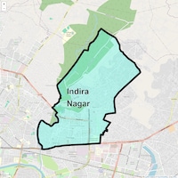 Indira Nagar Map