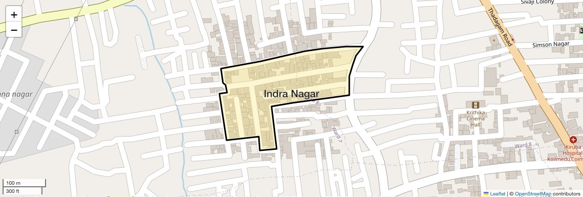 Check Time Travel of Indra Nagar, Coimbatore