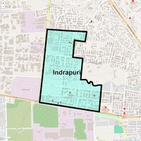 Indrapuri Map