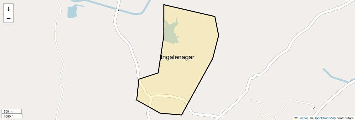 Location Map of Ingalenagar, Pune